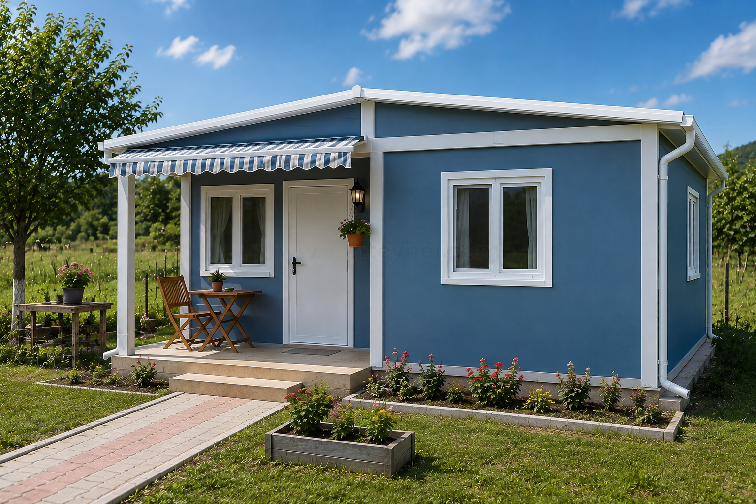 Bağ ve bahçe evi modelleri - Mega Konteyner